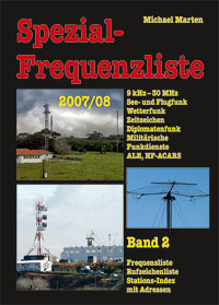 Buch: spezial-frequenzliste 2007/08